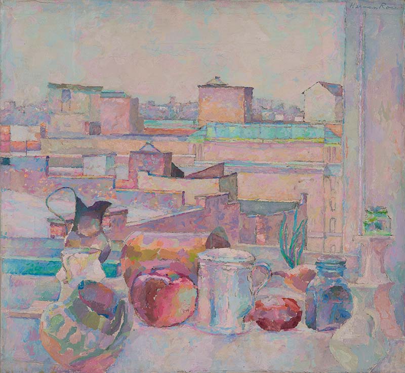 West Streen Rooftops and Still Life